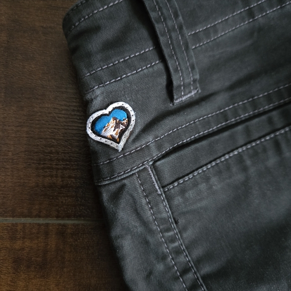 Kuhl Work Hiking Pants Gray Green Size 8 - Picture 9 of 13